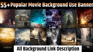 New Movie Poster Backgrounds Banner editing in PicsArt and pixel lab New Background Banner editing [upl. by Drofla]