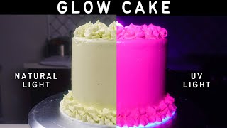 Using ✨science✨ to make a fluorescent cake [upl. by Llerrac]