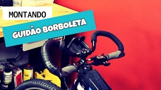 Dicas de montagem do guidão borboleta Ergotec 2 para cicloturismo [upl. by Allertse]