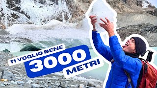 IL GHIACCIAIO FELLARIA DA CIMA FONTANA 🧊 Salgo sopra i 3000 metri [upl. by Asor]