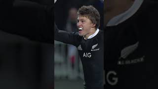 A young Beauden Barrett with an AWESOME try allblacks highlights [upl. by Torto808]