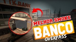 CSGO  COMO FAZER SMOKE BANCO OVERPASS  Dicas rápidas 45 [upl. by Aurelie]