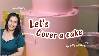 Lets cover a cake again cake cakes cakedecorating cakedesign vitalstream [upl. by Fitting644]