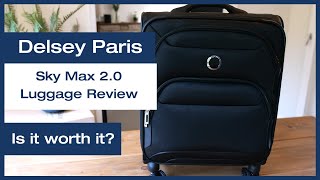 Delsey Sky Max Luggage Review [upl. by Aralk]