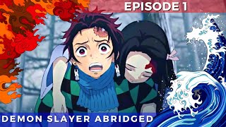 Demon Slayer Abridged Episode 1  quotPromisequot [upl. by Sayce24]