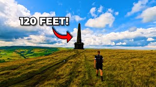 Hiking to a 120 foot tall Monument  Stoodley Pike [upl. by Neda]