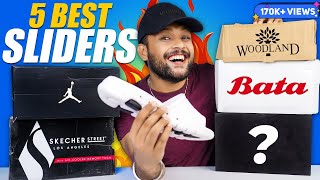 5 Best Nike Air Jordan SlidersFlipFlop Haul for Men 🔥 Skechers Bata Review 2023  ONE CHANCE [upl. by Mikes]