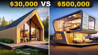 30000 vs 500000 Prefab Modular Homes For Sale [upl. by Eednar]