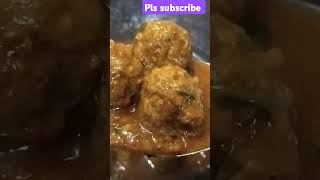 Beef balls curry 🍛 😋 short video [upl. by Rockey204]