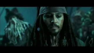 Pirates of the Caribbean the Curse of the Black Pearl Banana Tortuga Scene [upl. by Eiddam]