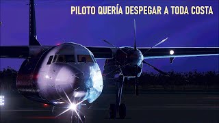 El Piloto Que Recibió 27 Alertas al Despegar  Vuelo del F50 de Skyward International [upl. by Guise555]