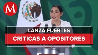 Quienes están contra reforma electoral repudian al pueblo gobernadora de Colima [upl. by Ludly886]