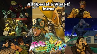 All Alternative World Diego Special amp WhatIf IntrosJoJos Bizarre Adventure AllStar Battle R [upl. by Byrle429]