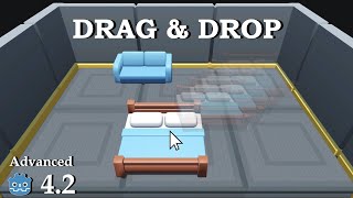 Drag and Drop 3D Objects  Learn Godot 4 3D  no talking [upl. by Gilberta]