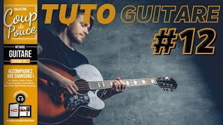 APPRENDRE LA GUITARE ACOUSTIQUE 12  Les arpèges au médiator [upl. by Elvia]