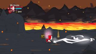 Castle Crashers Insane Mode Solo Lava World No PotionsNo Deaths [upl. by Viki]