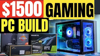 Best 1500 Gaming PC Setup for 2025  High FPS amp Streaming Ready [upl. by Enecnarf]