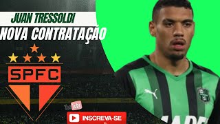 JUAN TRESSOLDI NOVA CONTRATAÇÃO DE SÃO PAULO FUTEBOL CLUBE [upl. by Sopher]