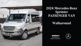 2024 MercedesBenz Sprinter Passenger Van Walkthrough Walters MercedesBenz Sprinter [upl. by Marsland258]