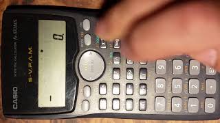 Conversión de unidades Kgfcm2 a Pa Calculadora científica Casio fx570MS [upl. by Dustie]