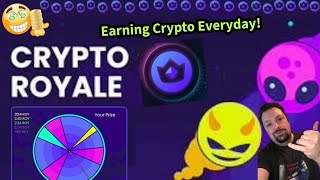 Playing Crypto Royale  Earning Crypto Everyday [upl. by Puri]