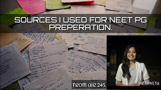 SOURCES I USED FOR NEET PG  neetpg next motivation education [upl. by Orrin821]