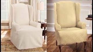 Slipcover For Wingback Chair [upl. by Isaac]