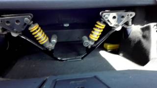 Opel Vectra B RWD PushRod suspension [upl. by Altman]