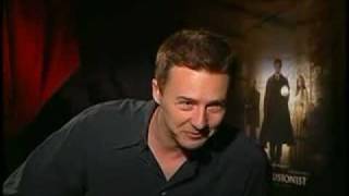 The Illusionist Edward Norton interview [upl. by Laveen447]