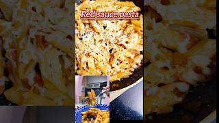 Red sauce pasta recipe at homeArrabiata pasta shorts shortvideopastarecipe trending [upl. by Cotterell85]