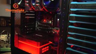 Thermaltake Chassis at CES 2014 [upl. by Yarb791]