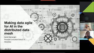 WEBINAR Making Data Agile for Scalable AI in the Distributed Data Mesh [upl. by Laemsi]