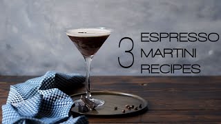 3 espresso martini recipes [upl. by Jacques]