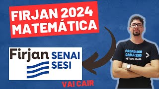 MATEMÁTICA FIRJAN 2024  REVISE COMIG [upl. by Eisle]