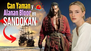 Can Yaman y Alanan Bloor en SANDOKAN [upl. by Filippo484]