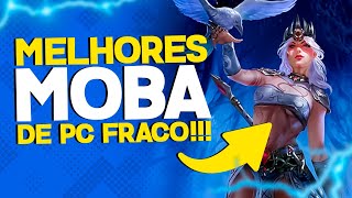 Os melhores MOBA de PC FRACO Jogos parecidos com LOL [upl. by Alleahcim]