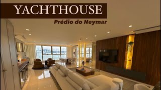 Apartamento decorado no Yachthouse  Prédio do Neymar  Balneário Camboriú [upl. by Lobiv]