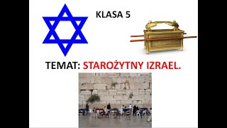 Klasa 5 SP Starożytny Izrael [upl. by Emilie467]