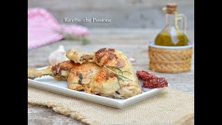 Cosce di pollo in padella  Ricette che Passione [upl. by Bibah]