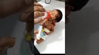 Premature baby feeding shorts viralshort viralvideo prematurebaby nicu feeding [upl. by Justicz]