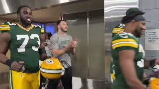 Watch Green Bay Packers players mocking Dak amp Dallas Cowboys after win [upl. by Christis]