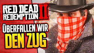 RED DEAD REDEMPTION 2 😈 002 Lasst uns den Zug ausrauben ihr Dreckigen [upl. by Modesty]