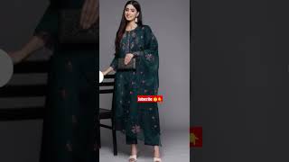 How to stylish design kurti 👍 by now youtubeshorts fashion ytshorts dress wedding dress [upl. by Matthaus178]