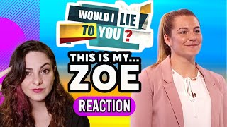 American Reacts  WOULD I LIE TO YOU❓  This Is My ZOE [upl. by Germaine]