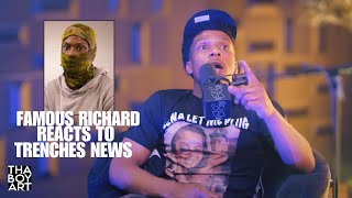 Chicago Drill Rapper Famous Richard Reacts To FBG Duck Murder Trial [upl. by Follmer]