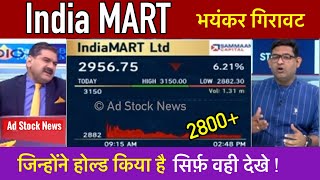 India MART share latest news  Indiamart share analysis  Indiamart share news today [upl. by Noiz256]