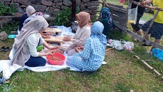 Köfte Tarifi Gözleme Katmer Nasıl Yapılır 👌 Yaylalar Giresun Şebinkarahisar Memleket Piknik Balık [upl. by Grodin686]