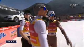 Kamil Stoch 2515m PLANICA Rekord Polski [upl. by Il]