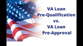 VA Loan PreApproval  VA Loan PreQualification [upl. by Molini]