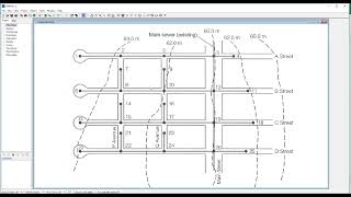 Sanitary sewer design using SWMM [upl. by Suoilenroc]